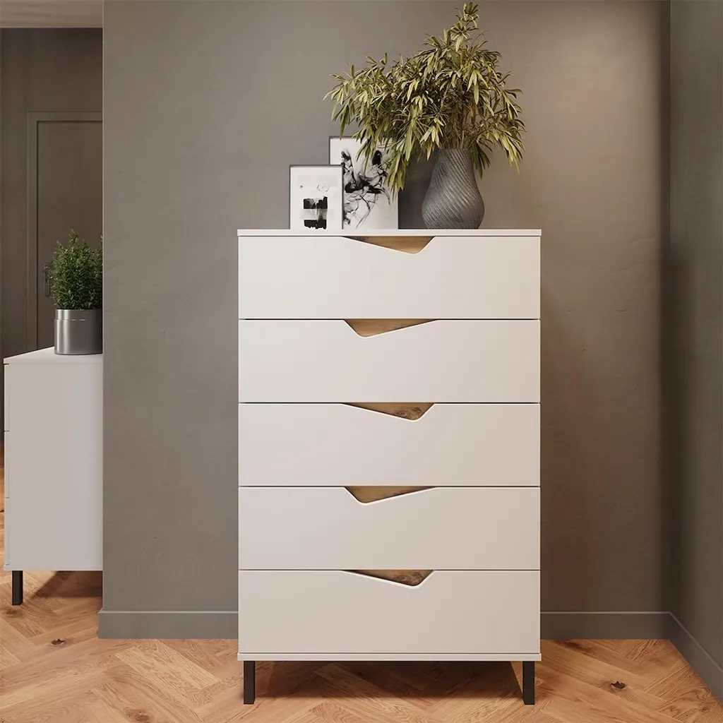 Commode Vicco Marelle 120cm : finissez-en avec le désordre chez vous