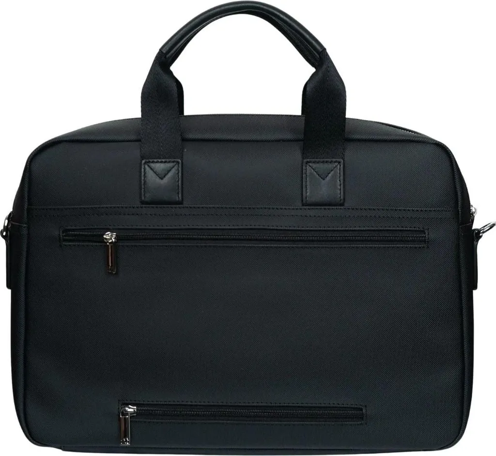 David William Porte-document Homme en Cuir pour Ordinateur 17 Pouces