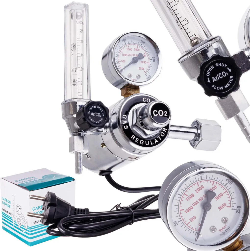Régulateur CO2 Argon TC Technic avec débitmètre pour poste à souder