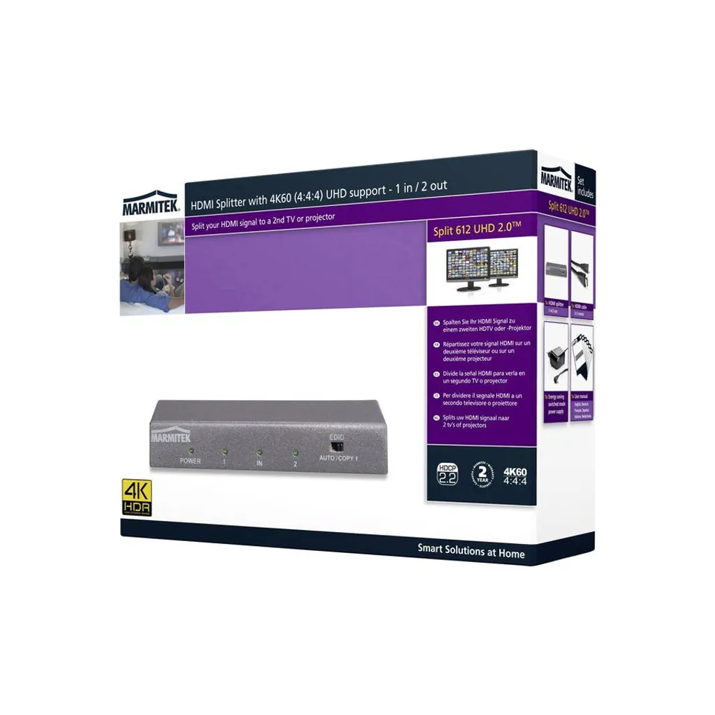 Sdoppiatore HDMI 4K Marmitek Split 612 | La tua Smart Home al Top - 6