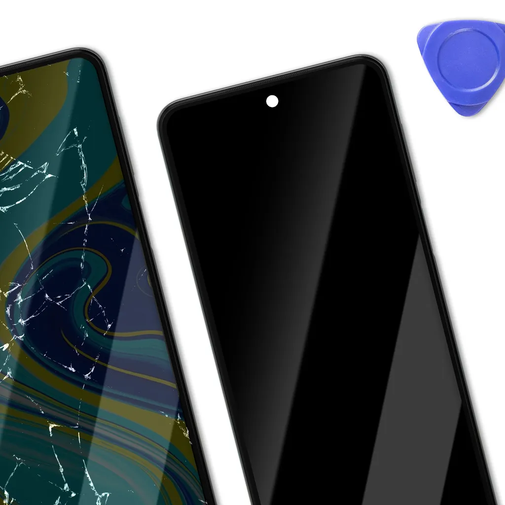 Bloc Écran de Remplacement Complet avec Châssis pour Redmi Note 9S