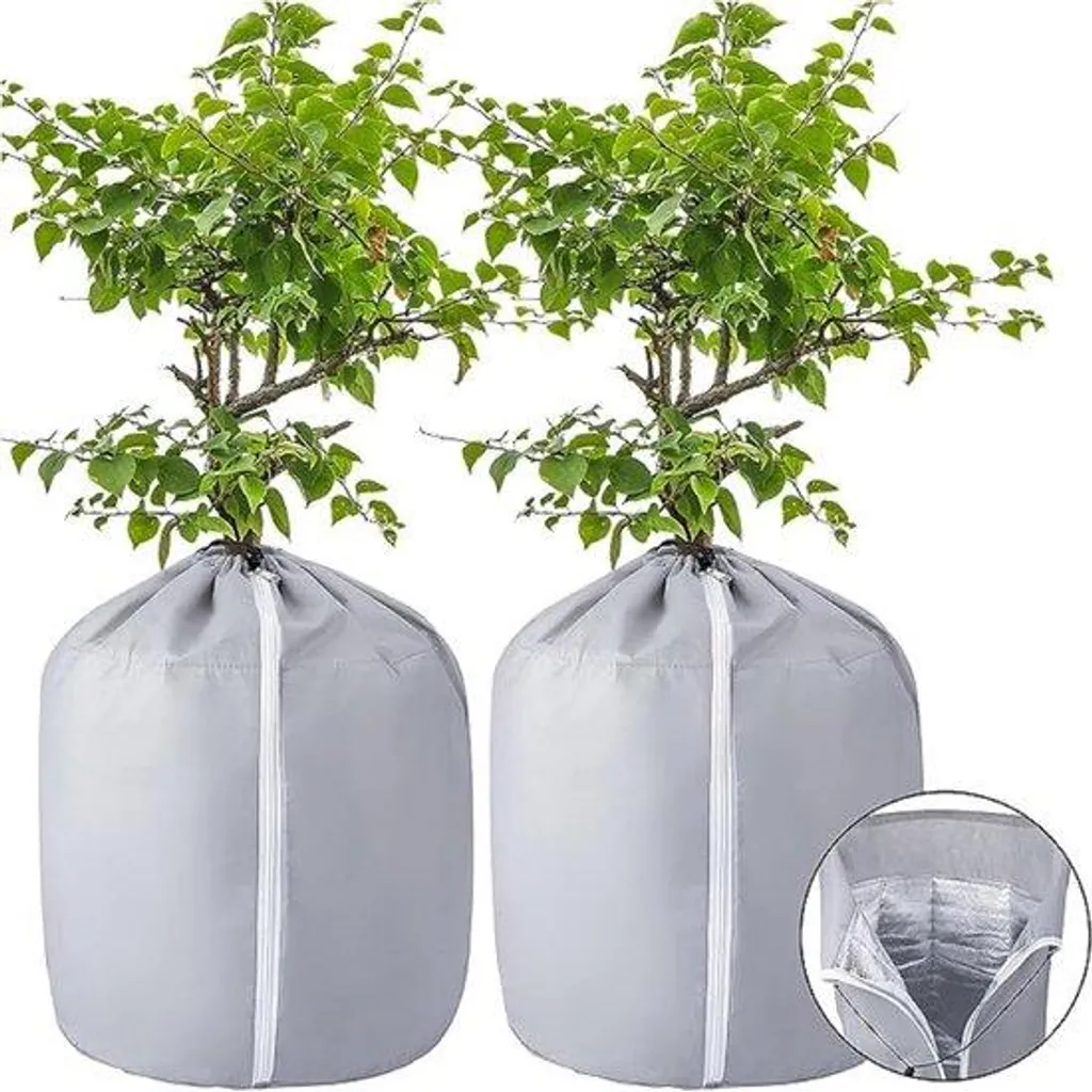 Protection hivernale plantes et arbustes 45x50 cm gris voile antigel