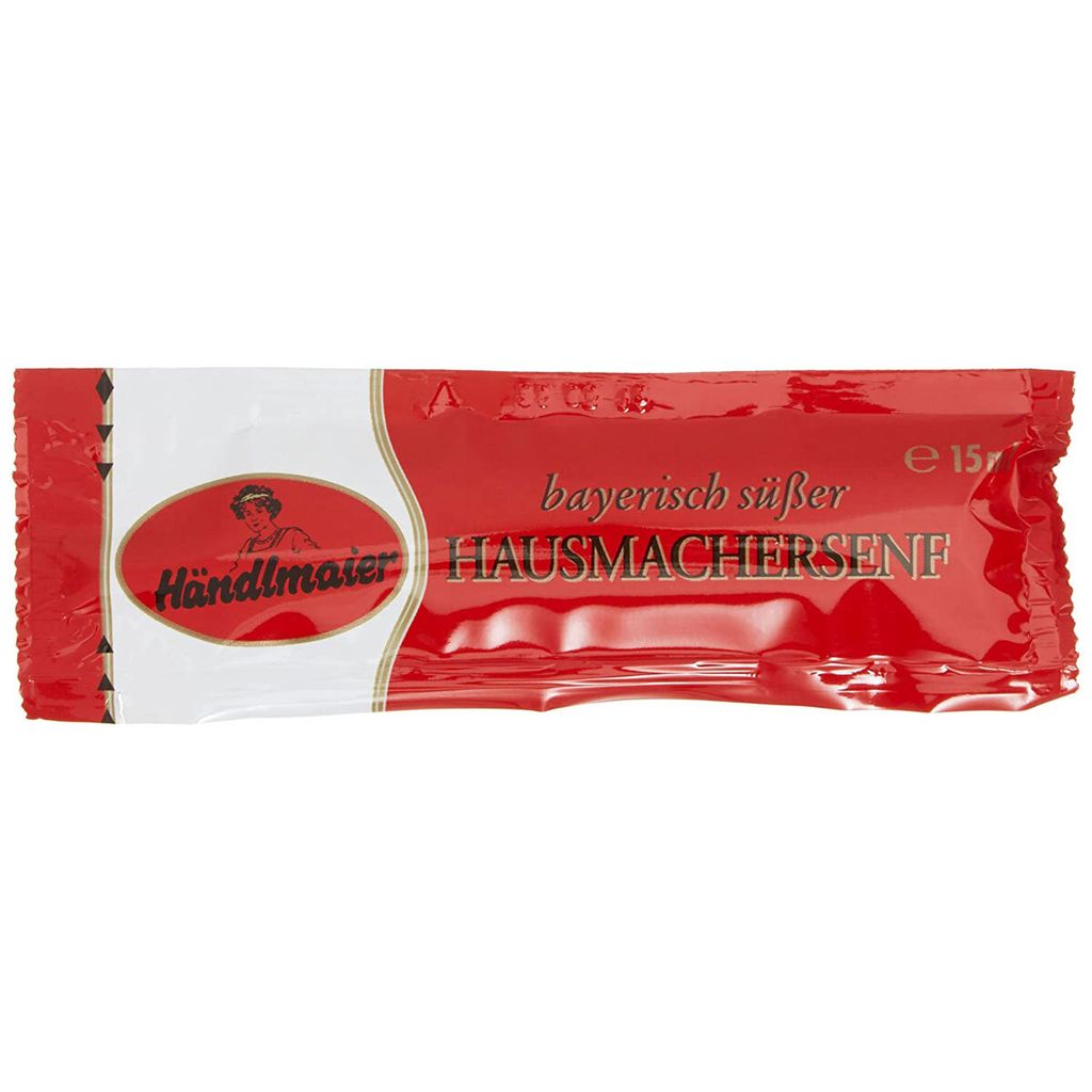 Händlmaiers domowa musztarda słodka saszetka 15ml 200 szt Zdjęcie produktu 