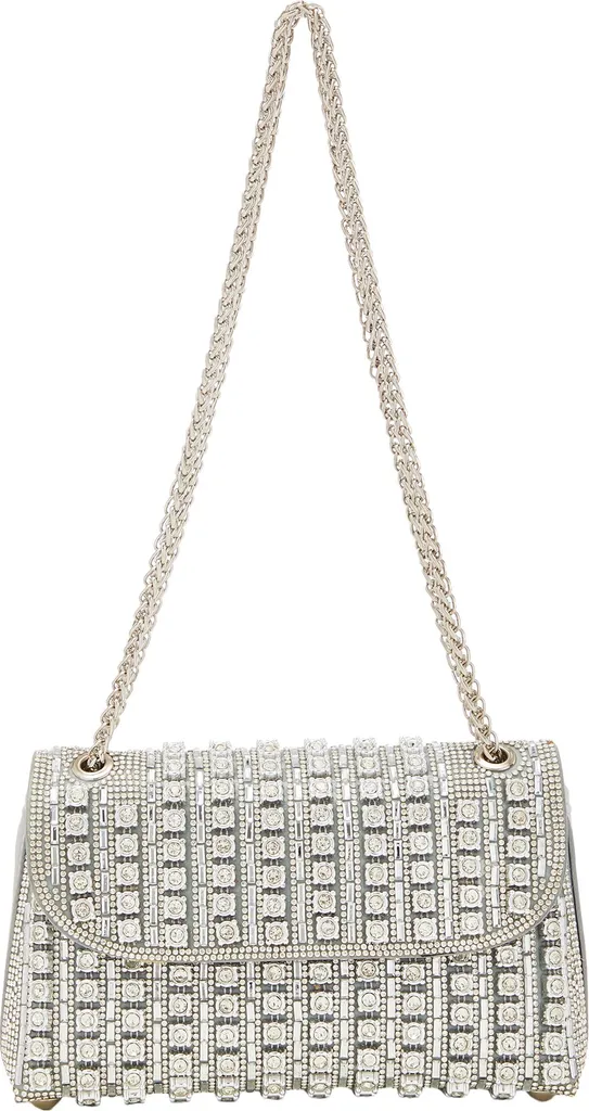 FELIPA Borsa Donna Argento Metallizzato - Accessorio Chic Made with Care