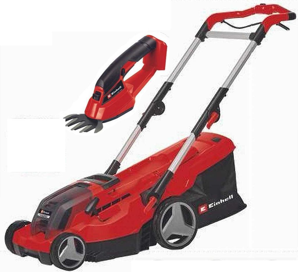 Einhell Akku-Rasenmäher GE-CM 36/37 - 36V ( 2 x 18V ) Solo Produktbild 