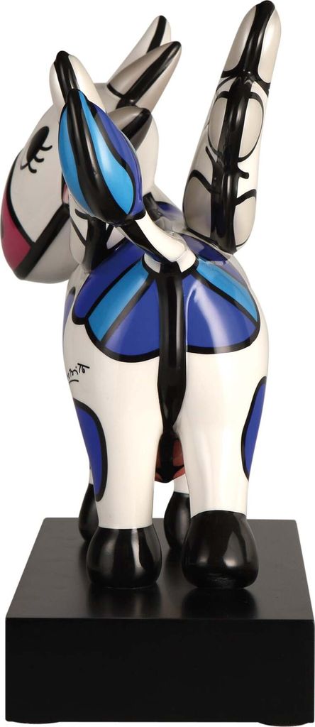 Statuette Porcelaine Pomme Big Apple Romero Britto Goebel Goebel