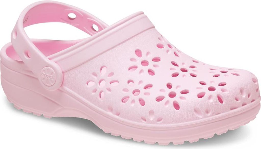 Crocs Classic Floral Cut Out T Holzschuhe Rosa EU 25-26 Jungen,Mädchen Rosa EU 25-26