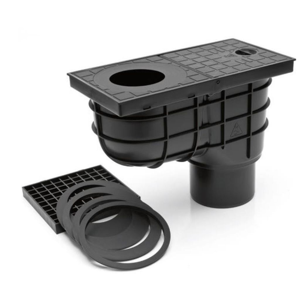 Regensinkkasten Regenrohrablauf senkrechter Sinkkasten 325 Produktbild 
