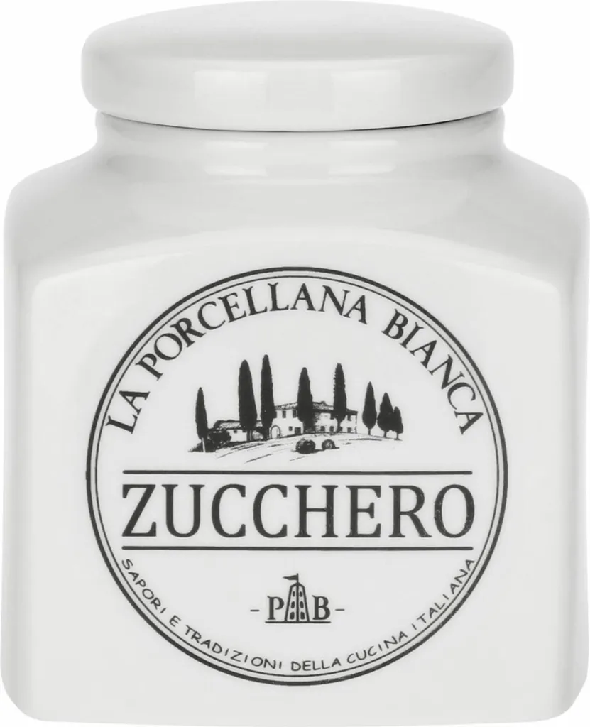La Porcellana Bianca Contenitore Zucchero 1,1l P01261100Z | Stile Country