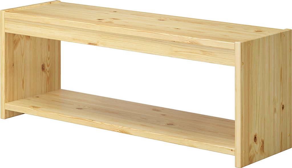 Sitzbank Küchenbank Schuhbank Kiefer massiv Holzbank 120x45x35 90.71-40