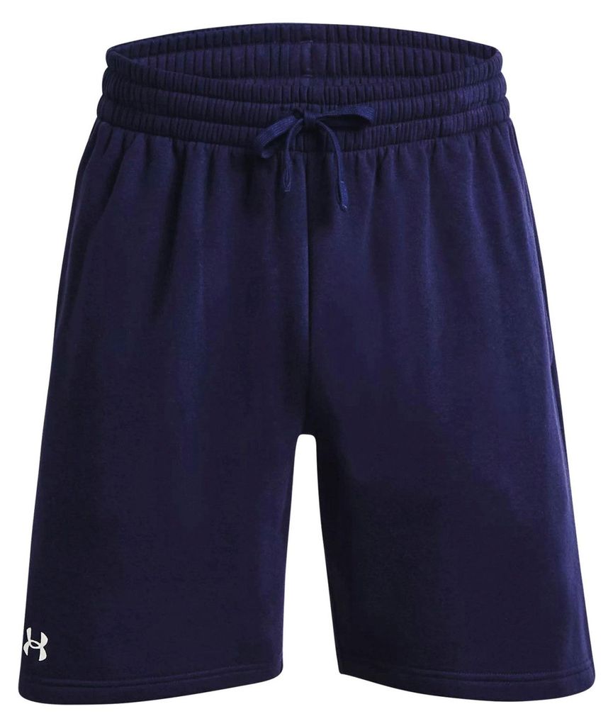 Under Armour UA Rival Fleece Shorts-BLU Midnight Navy S