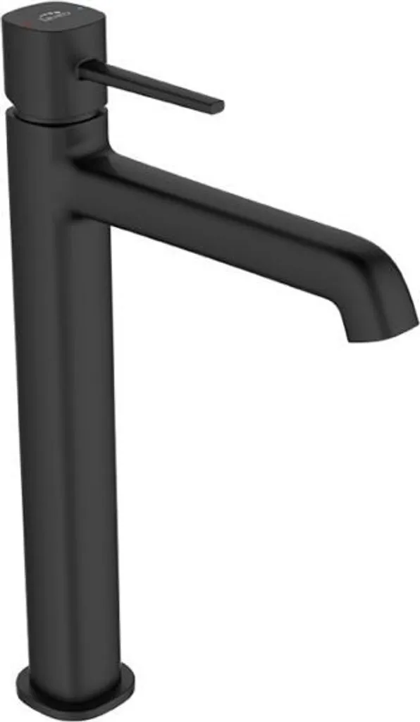 Rubinetto Verticale Design Nero Opaco per Bagno Spa-Style