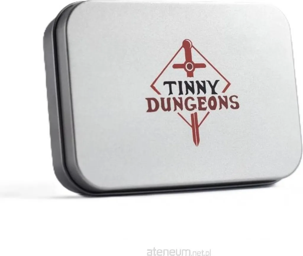 Jeu de rôle de voyage Tinny Dungeons complet en mini boîte de poche
