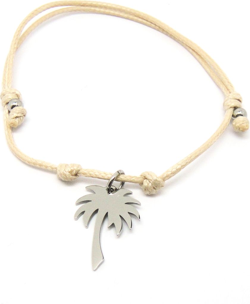 AILORIA PALMIER Armband nude/silber
