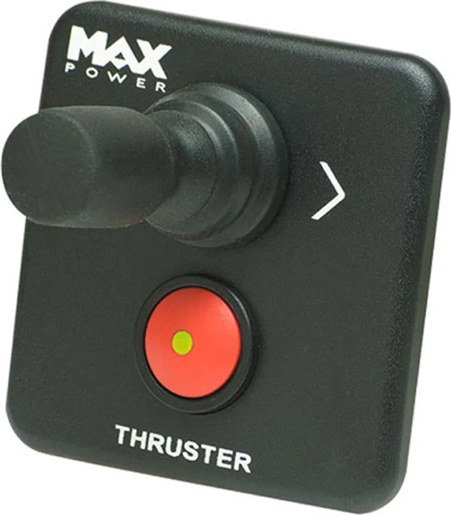 Joystick Max Power Noir avec Manche Précis et Boutons Programmables
