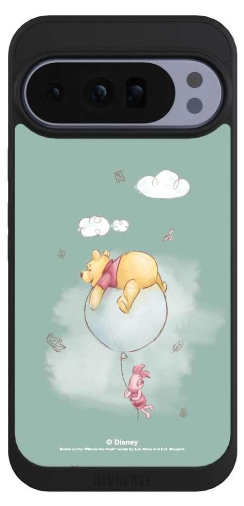 NIVOCASE Handyhülle für Google Pixel 10 Pro XL Hülle NIVOpure Case Schwarz Bär Disney Winnie Puuh