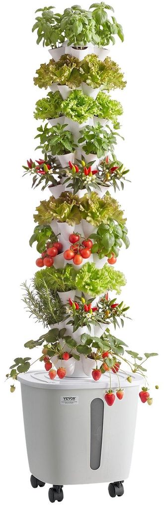 VEVOR Hydroponische Toren, 50 plantplaatsen, Hydrotower met Productafbeelding 