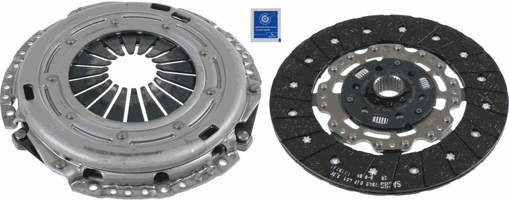 SACHS 3000 970 028 Kupplungssatz OE 03L141015A kompatibel mit Tiguan