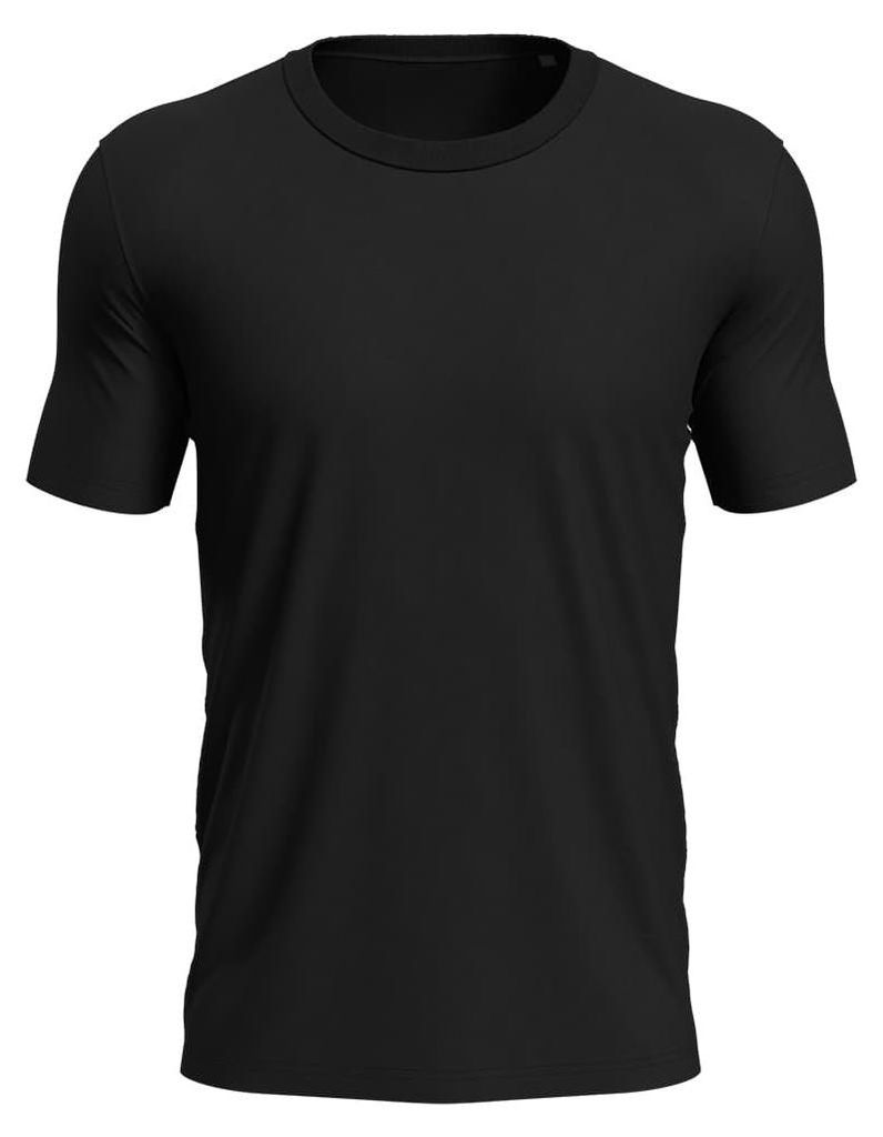 Stedman - "Morgan" T-Shirt Rundhalsausschnitt für Herren FK2181 (S) (Schwarzer Opal)
