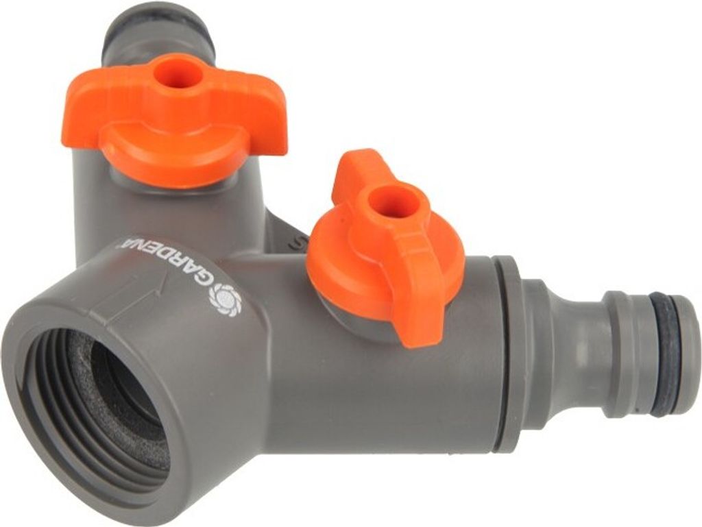 GARDENA Wasserverteiler für Gartenschlauch 2-Wege Produktbild 6
