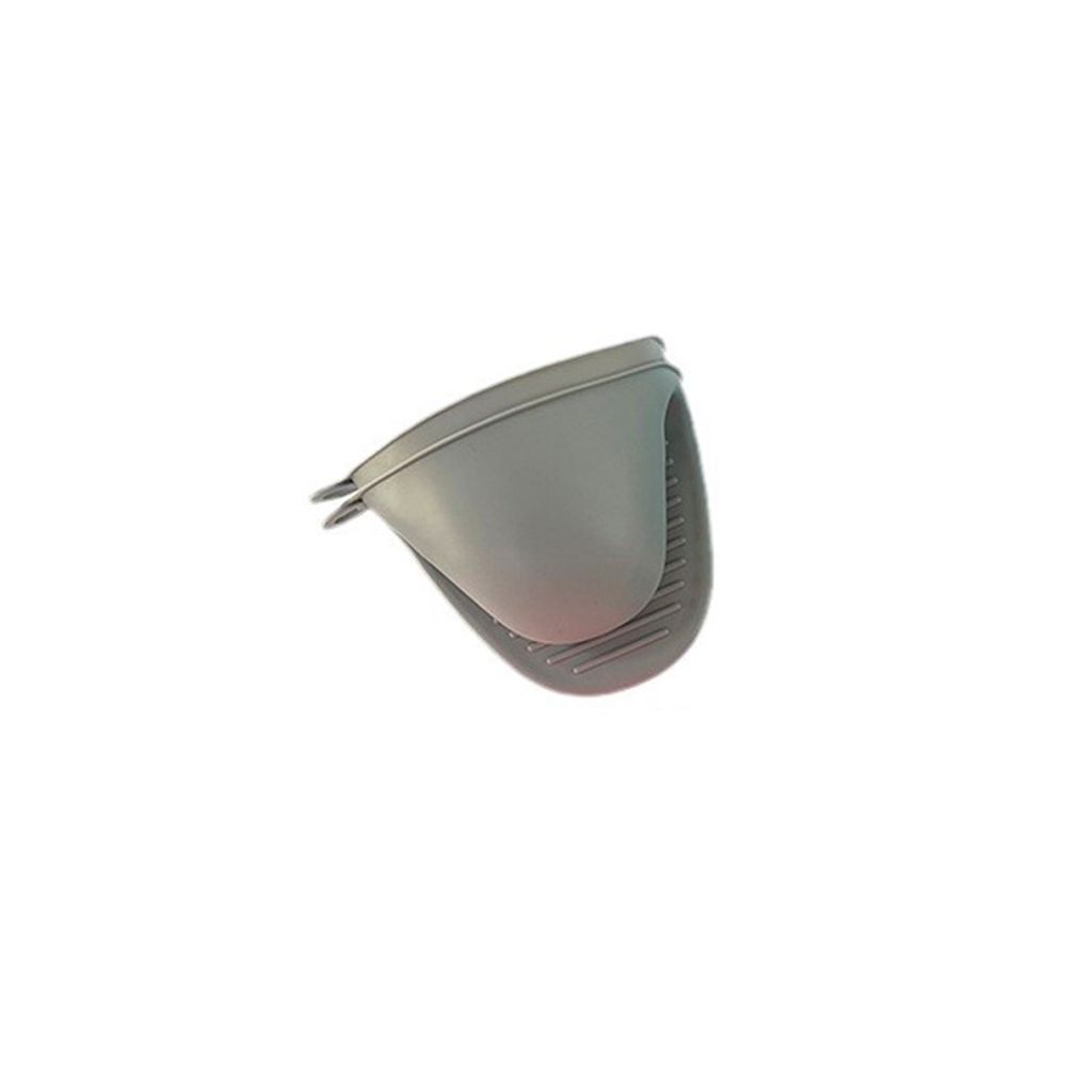 INF Topflappen / Topflappen aus Silikon, 2er-Pack Grau
