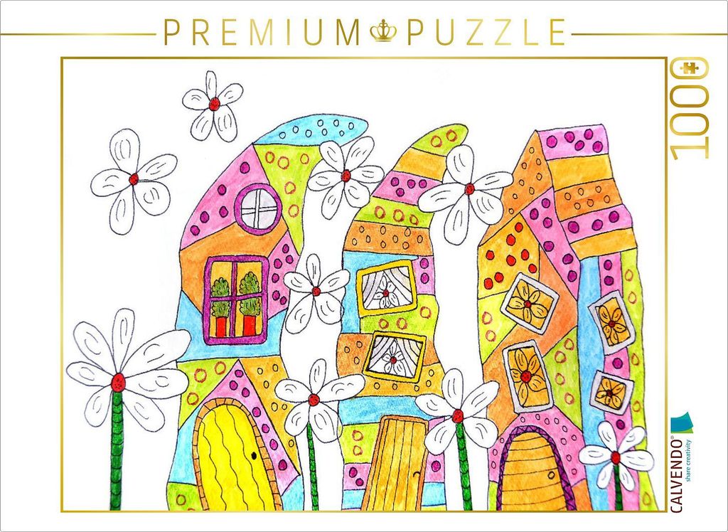 CALVENDO Puzzle Ein Motiv aus dem Kalender Wohnen mit Charme 1000 Teile Puzzle quer | 1000 Teile Lege-Größe 64x48cm Foto-Puzzle für glückliche ...