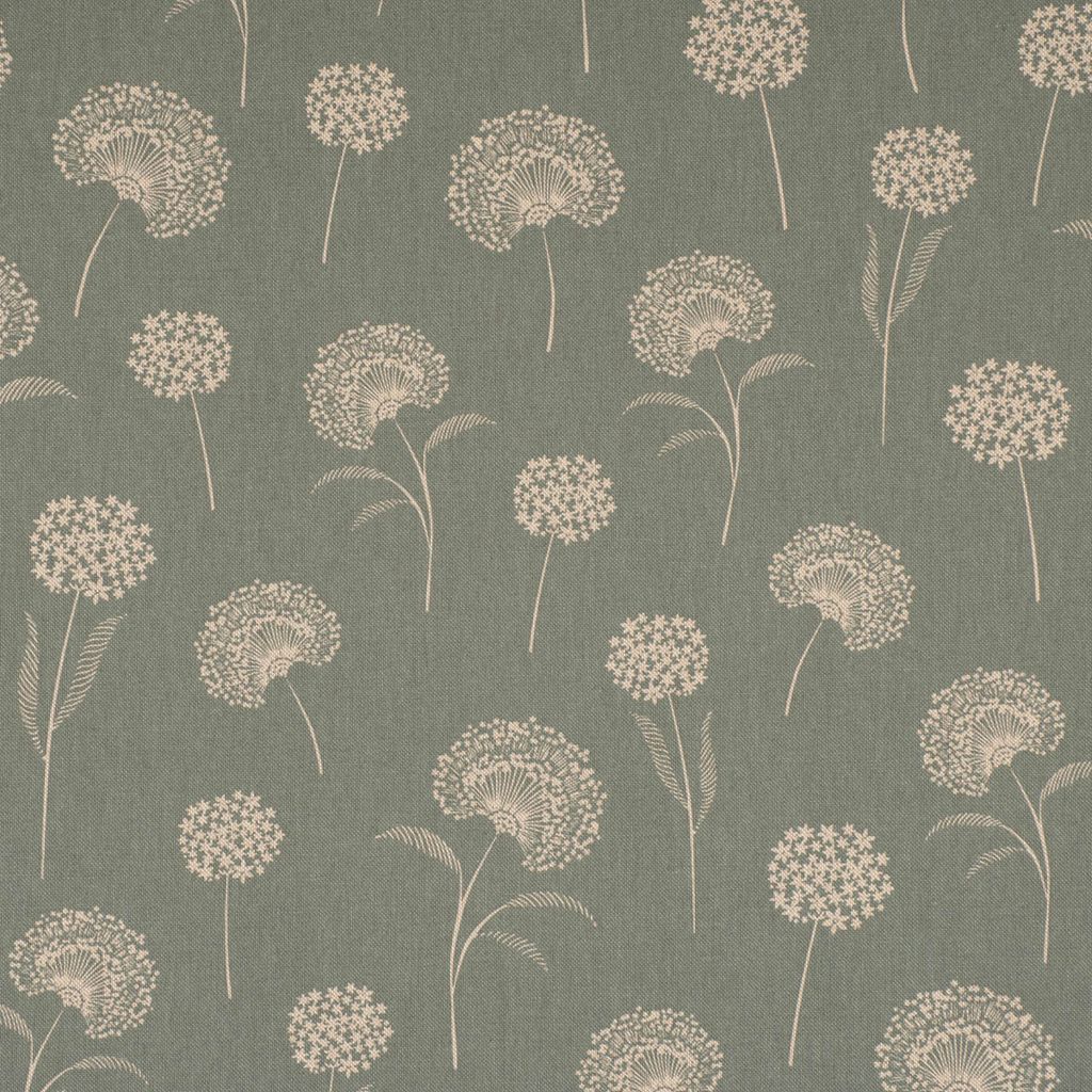 Dekostoff Meterware Elegant Dandelion Pusteblume mintgrün Produktbild 