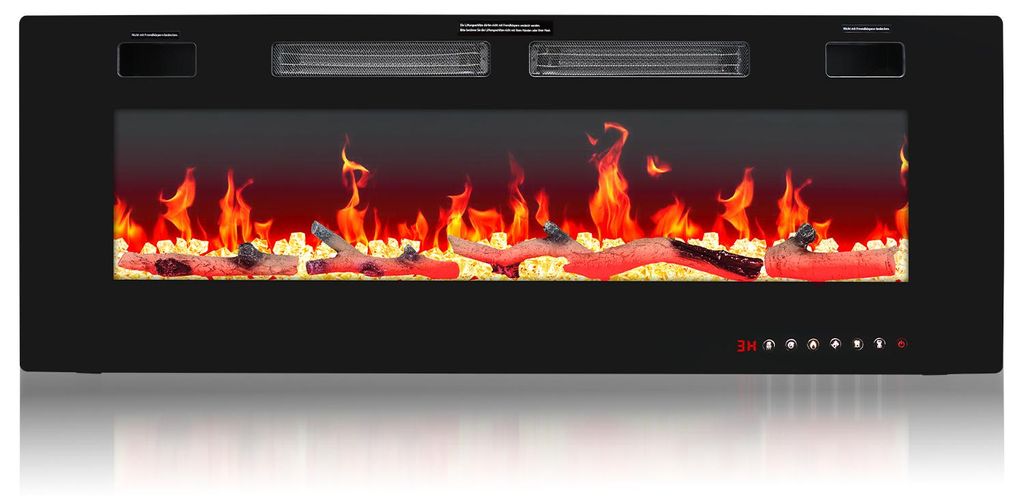 Vigevee Elektrische kachel, 50 inch, wandmodel, 750/1500W, Productafbeelding 