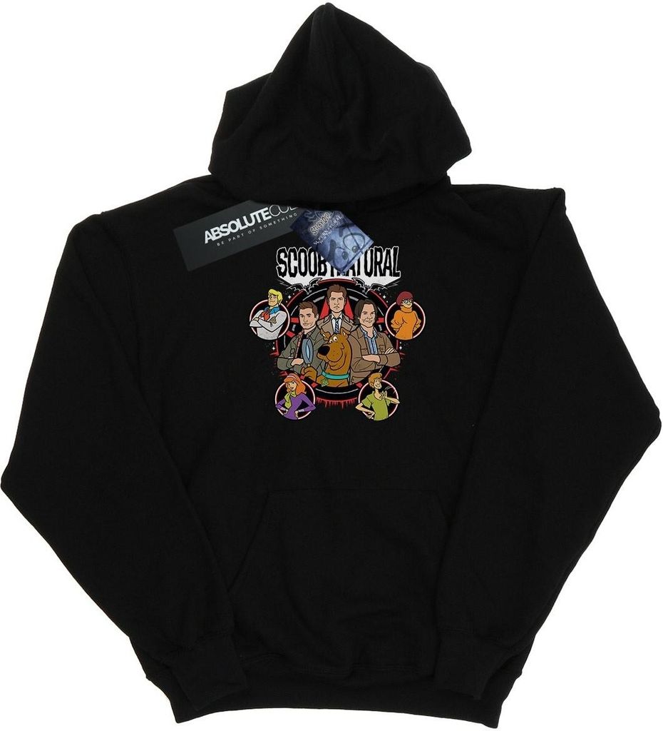 Scoobynatural - Kapuzenpullover für Herren BI17204 (XXL) (Schwarz)