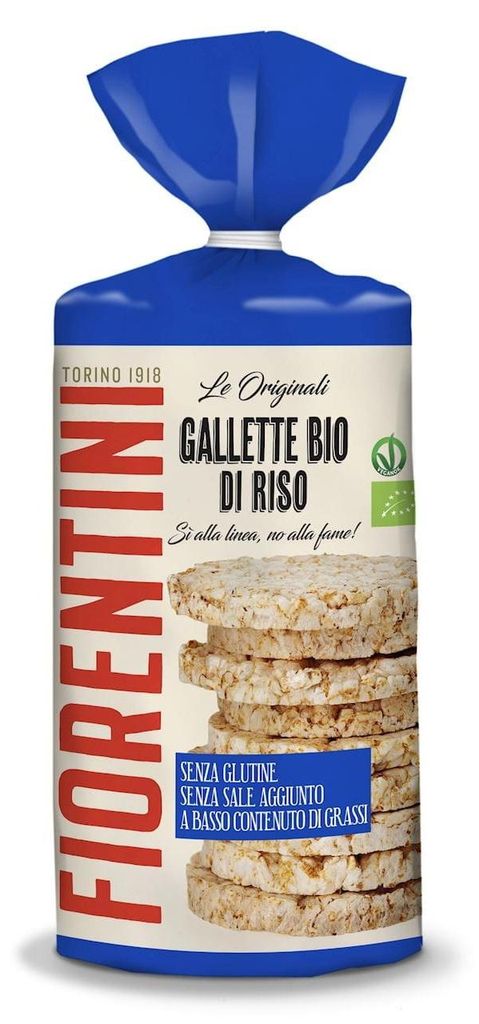 WAFLE RYŻOWE BEZ DODATKU SOLI BEZGLUTENOWE 120 g - FIORENTINI