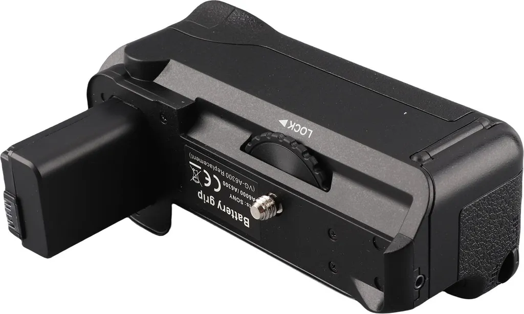 Batterie grip Sony A6000 A6400 idéal pour le vlogging et la vidéo 4K
