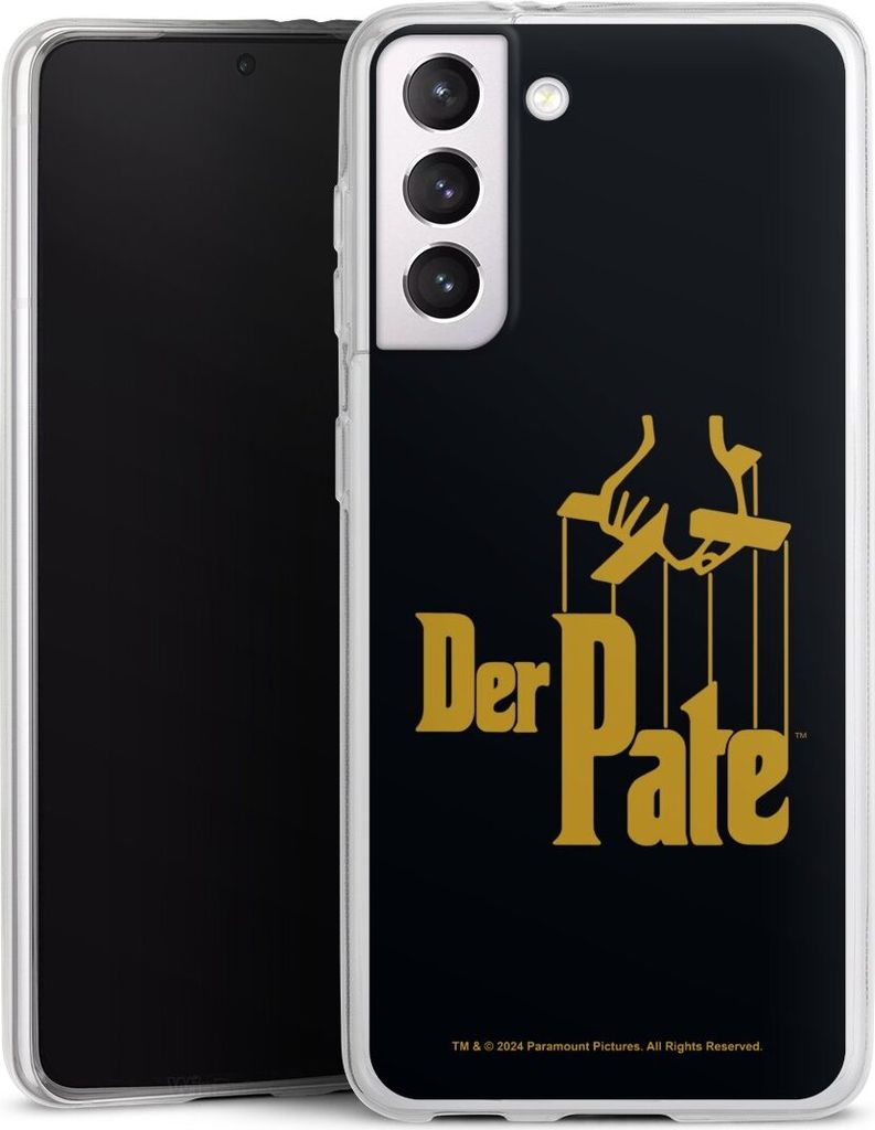 DeinDesign Slim Hülle für Samsung Galaxy S21 5G Silikon Case Ultra Dünn Handyhülle Logo Offizielles Lizenzprodukt Der Pate