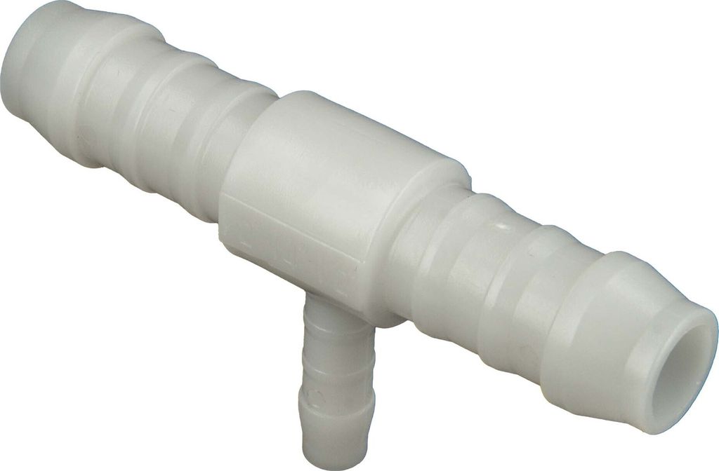 tecuro Schlauchverbinder T-Stück, Ø 10 x 7 x 10 mm - Nylon Produktbild 