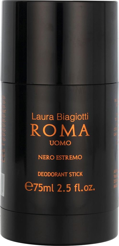 Laura Biagiotti Roma Uomo Nero Estremo Deostick
