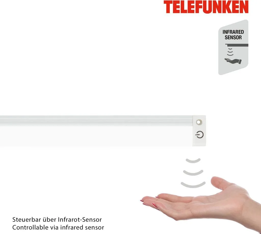 Éclairage sous Placard 50cm Telefunken CCT Sensor pour Plan Travail - 6