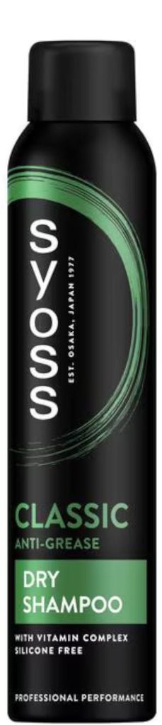 Syoss Trockenshampoo 200 ml Classic Anti-Fett