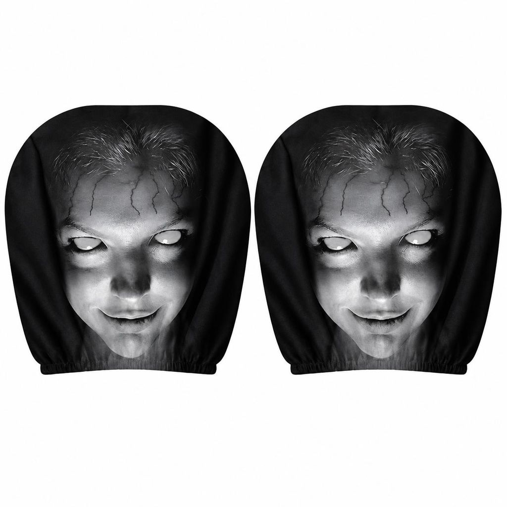 Coussinets de tête pour voiture effrayants – SPOOKREST Image du produit 