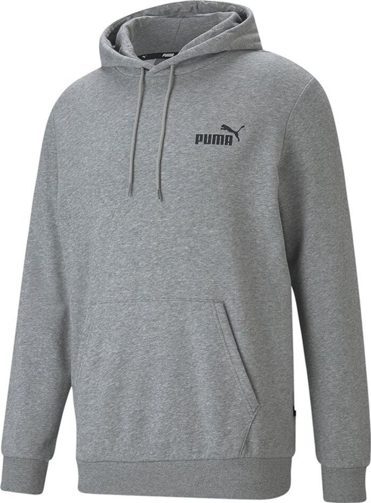 Puma Ess Small Logo Kapuzenpullover Grau S Mann Grau S