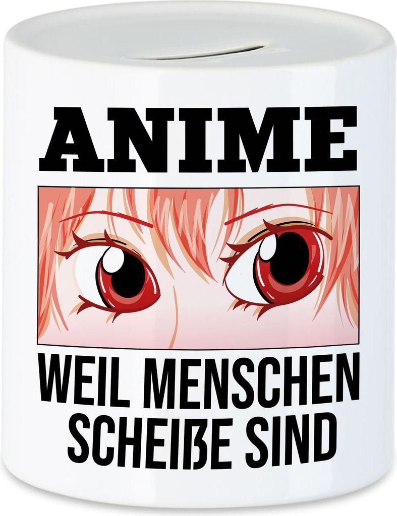 Anime Weil Menschen Scheiße Sind Spardose Geschenkidee Manga Anime Fans Japan