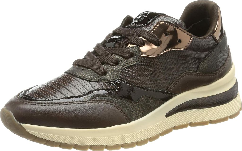 Tamaris schnürer Sneaker beige in Gr. 39