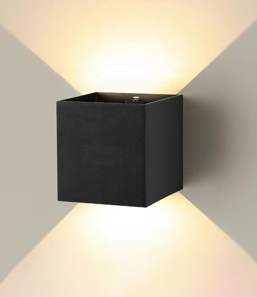 Moderne LED Wandleuchte, warmweiß, up/down Licht, Produktbild 