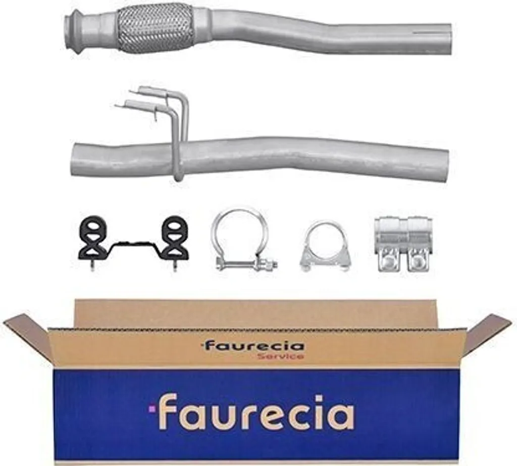Tube d'échappement avant HELLA 8LA 366 000-751 pour Peugeot 206 SW
