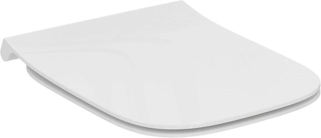 WC-Brille mit Softclose und einfachem Reinigungssystem, weiß, elegant