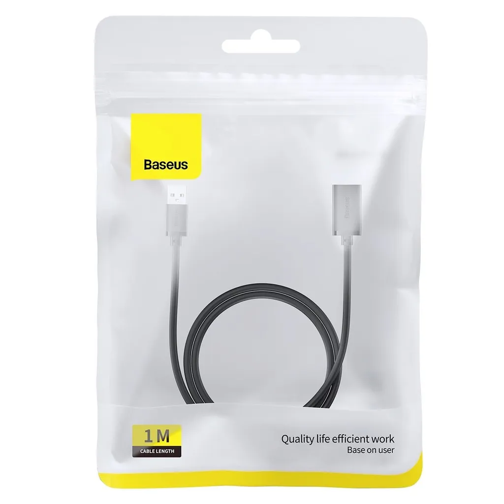 Cavo Prolunga USB 1.5m Baseus AirJoy - Estensione USB 2.0 Nera - 10