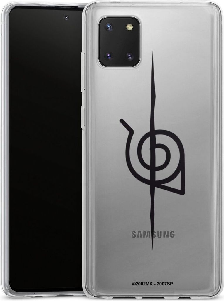 DeinDesign Handyhülle für Samsung Galaxy Note 10 lite Silikon Hülle Case Smartphone Schutzhülle Naruto Shippuden Sasuke Konoha
