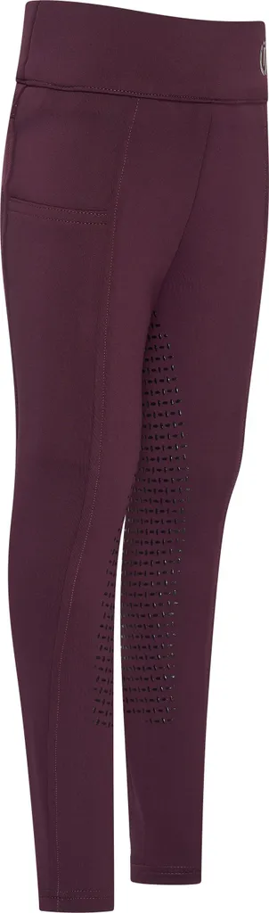 Jambières de sport équestre IRHTessy Full Grip silicone pour enfant en 128
