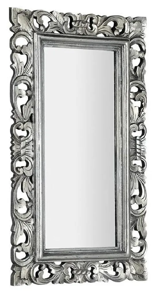 Miroir argenté 40x70 cm Sapho IN109 - Cadre design et finition premium