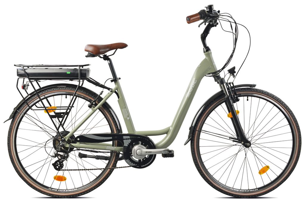 LLobe City E-Bike 28" County, grün, 36V/13Ah Produktbild 