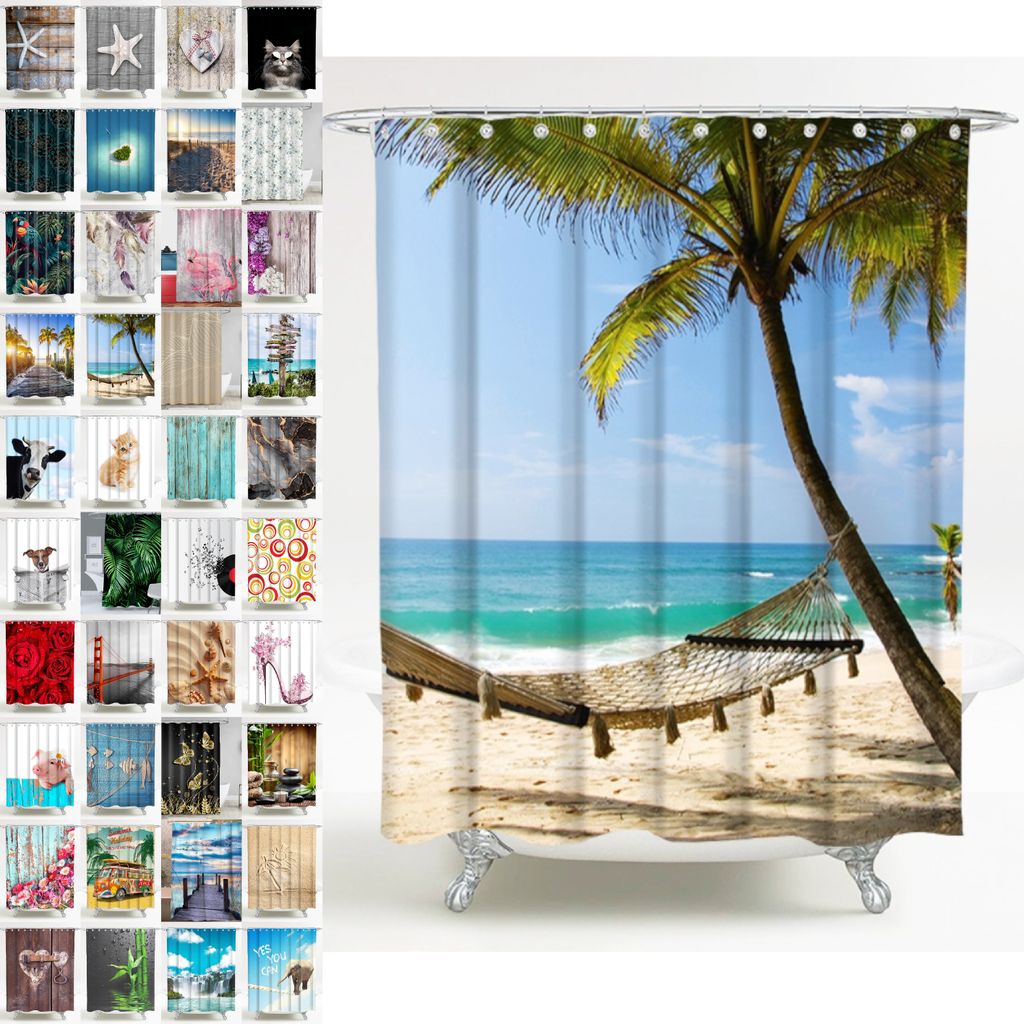 SANILO® Duschvorhang Holiday 180 x 200 cm Produktbild 