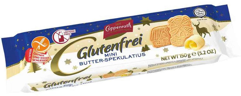 Coppenrath Glutenfrei Mini Butter-Spekulatius 150g Produktbild 